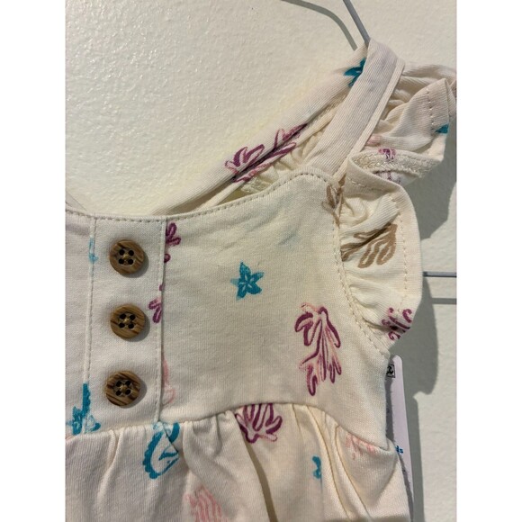 NWT Carter's Cream Sea Animal Dress - Newborn (NB) - Picture 4 of 4